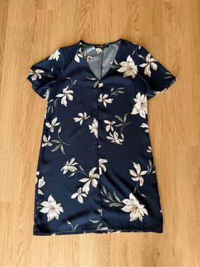 Floral Navy Dress